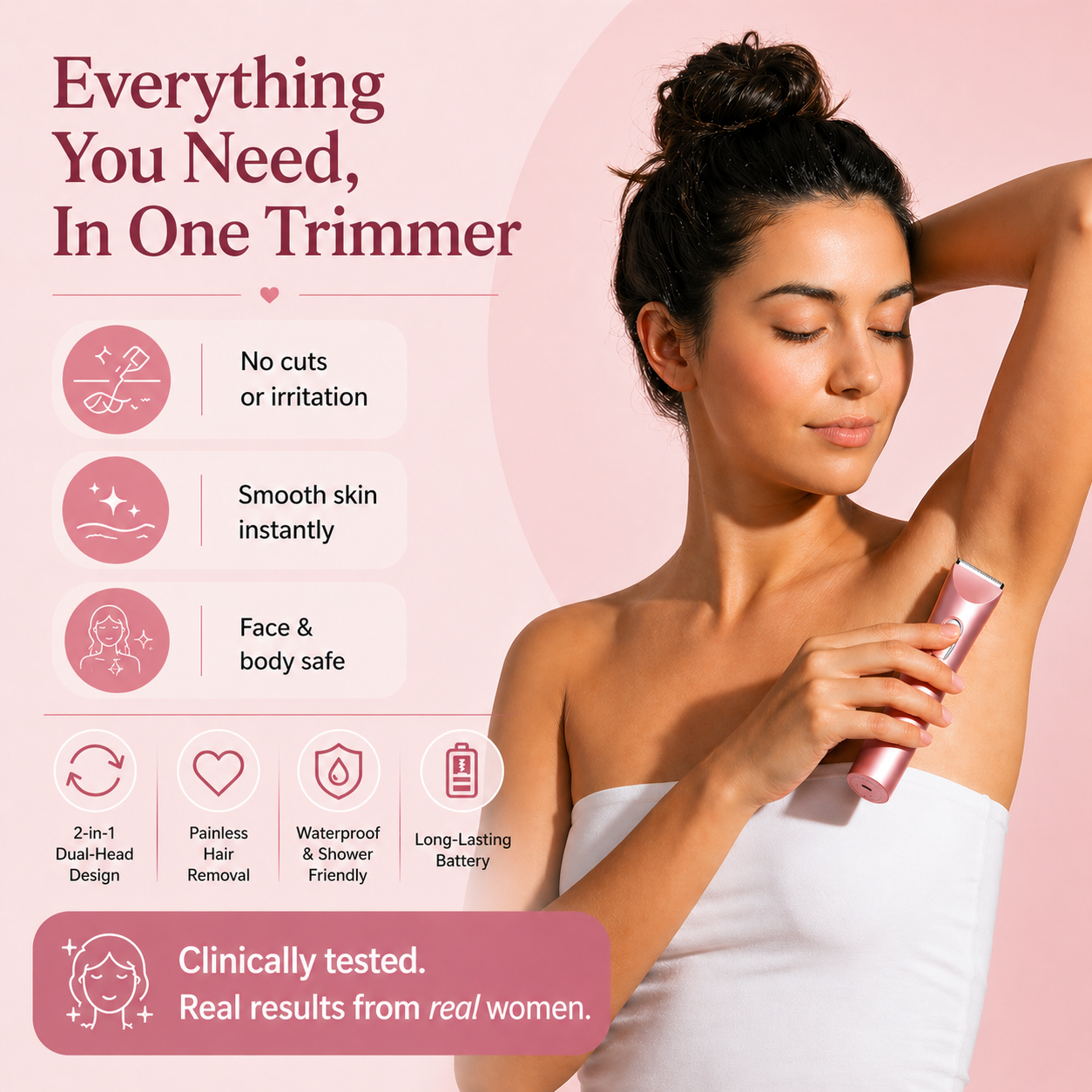 Norvente™ Double Head Trimmer